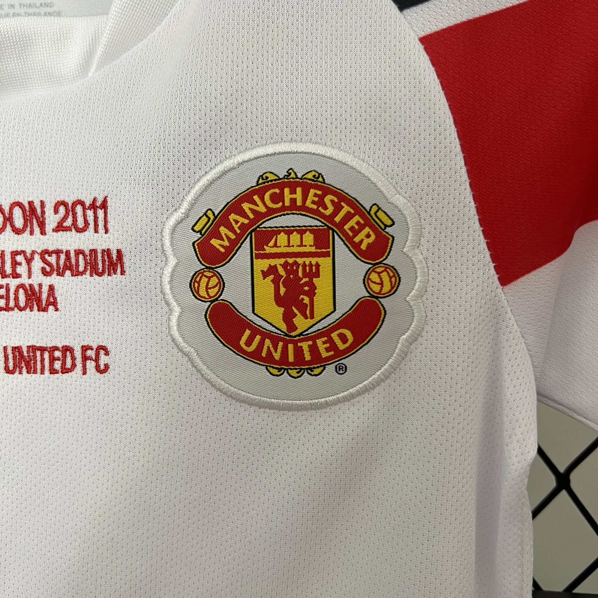 10-11 Manchester United Away Champions League Retro Kid Kits Youth Apparels AAAAJersey Yupoo 6