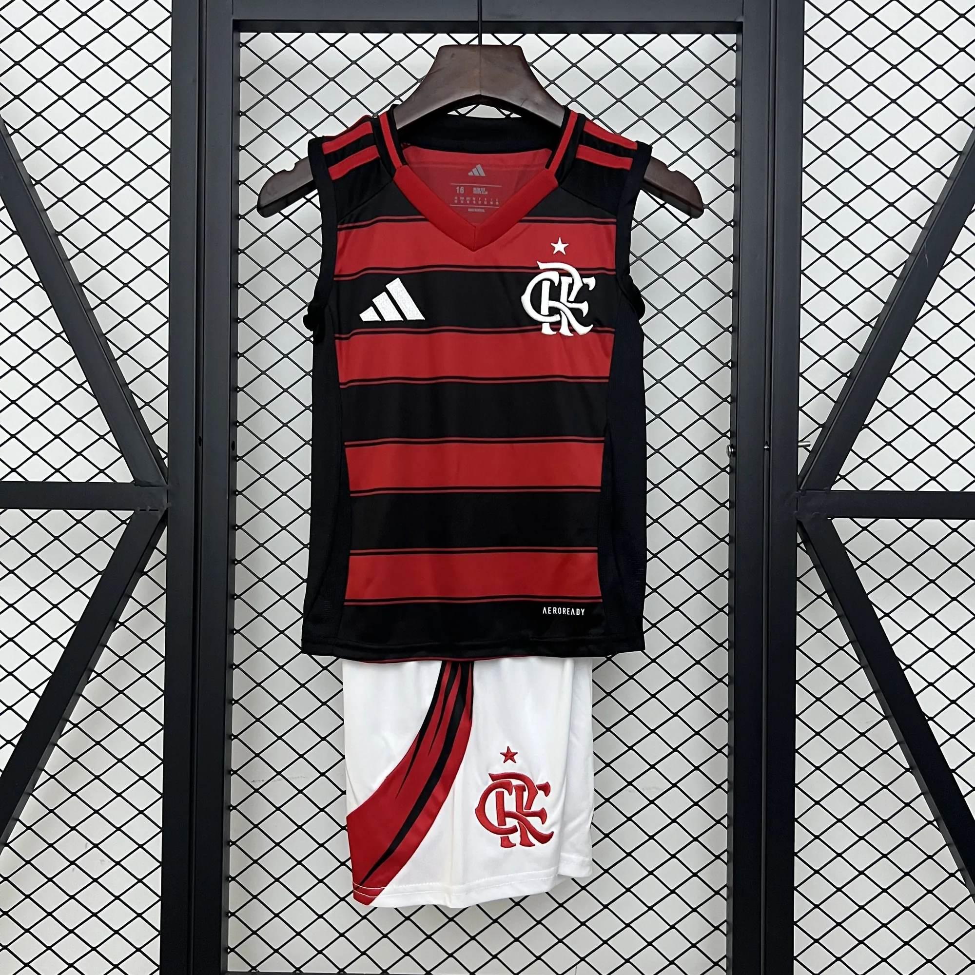 25-26 Flamengo Home Kid Vest Kits Sports Youth Apparels AAAAJersey Dropship Yupoo 7