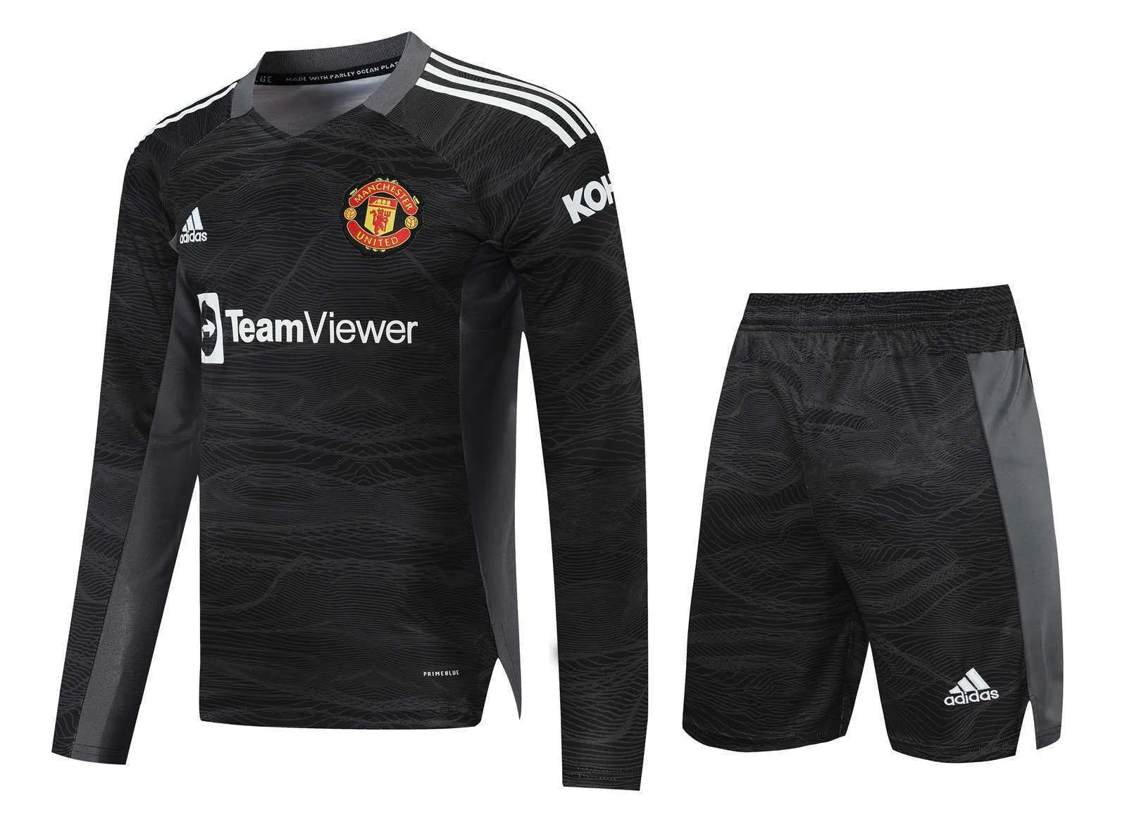 21-22 Manchester United black goalkeeper long sleeve 20