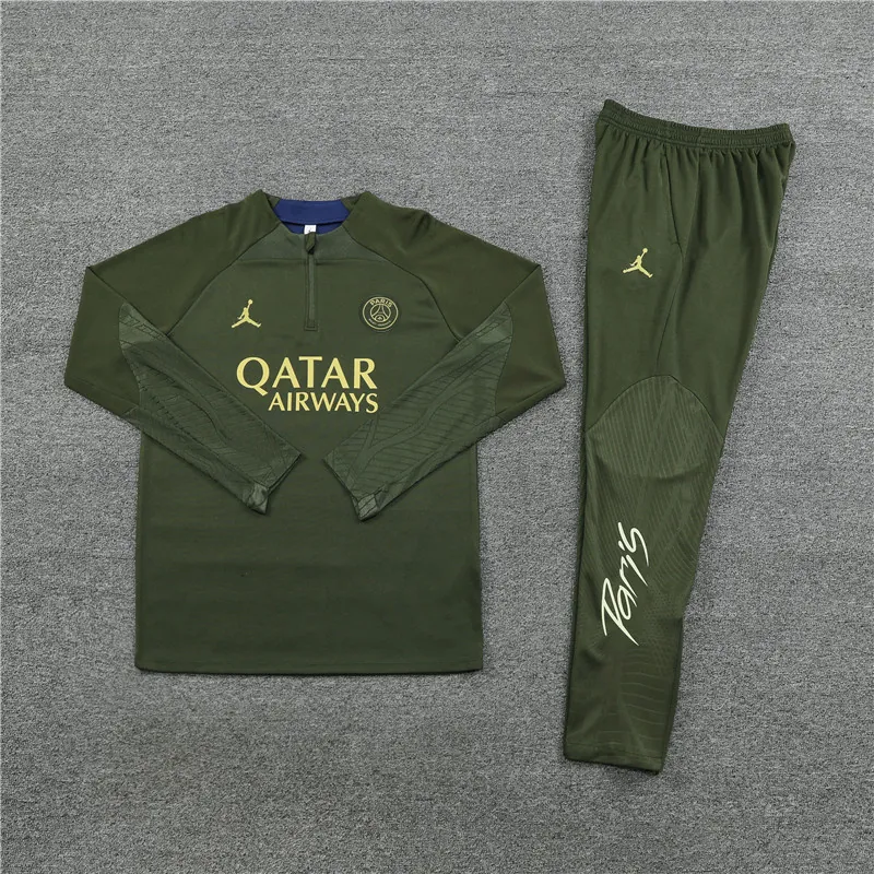 23-24 PSG Long Sleeve Training Suit Yupoo 2