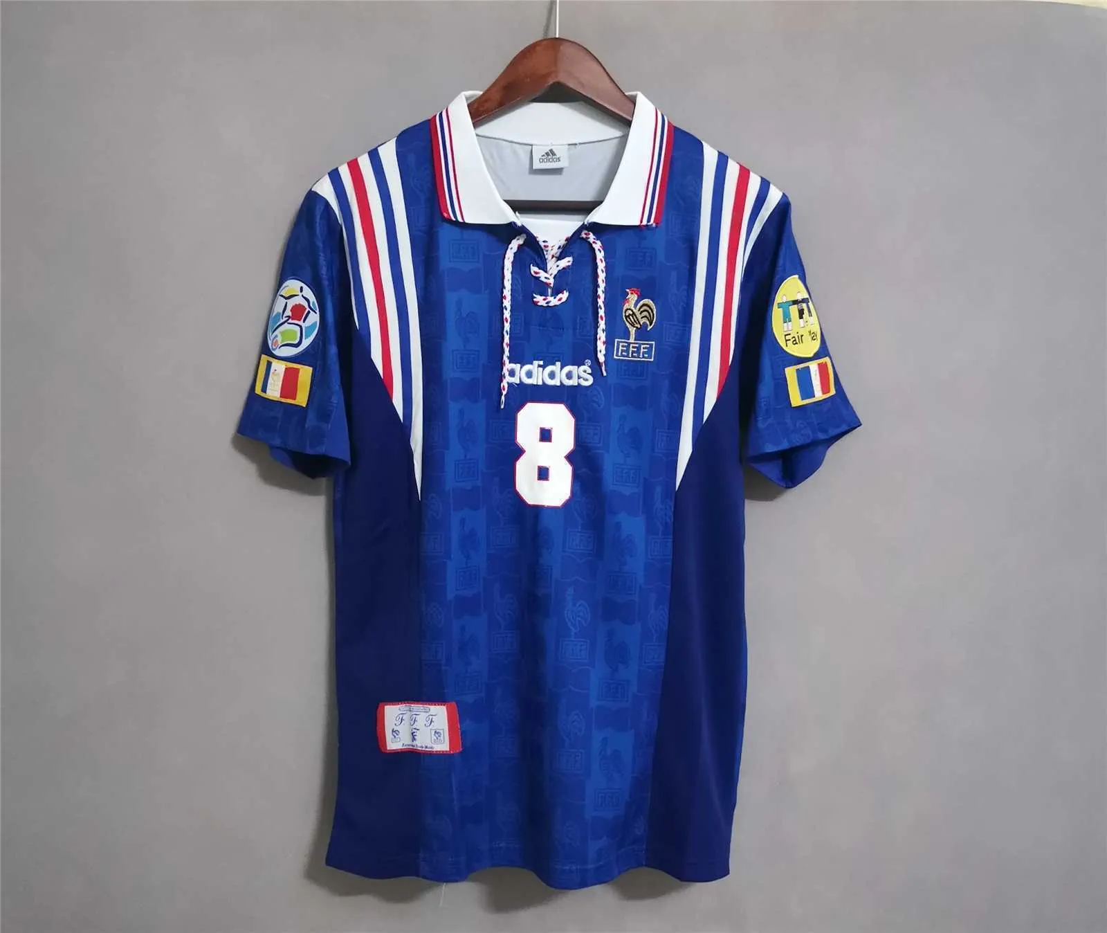 1996 France home blue 2