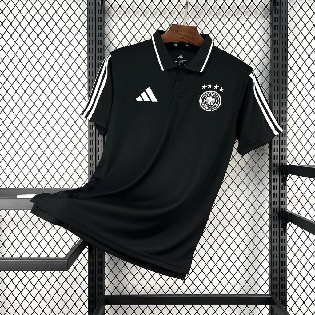 2026 Germany Mens Polo Black T-Shirt AAAAJersey Supply Yupoo 5 5