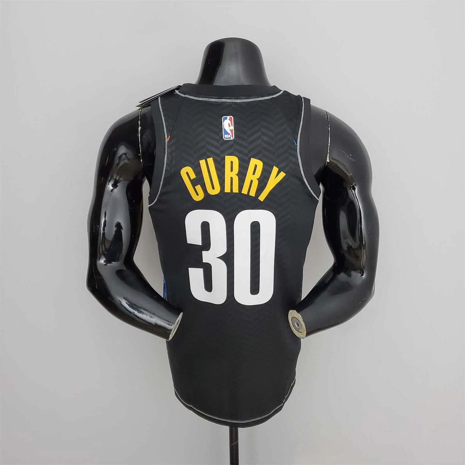 Brooklyn Nets Curry #30 City Edition Black 5