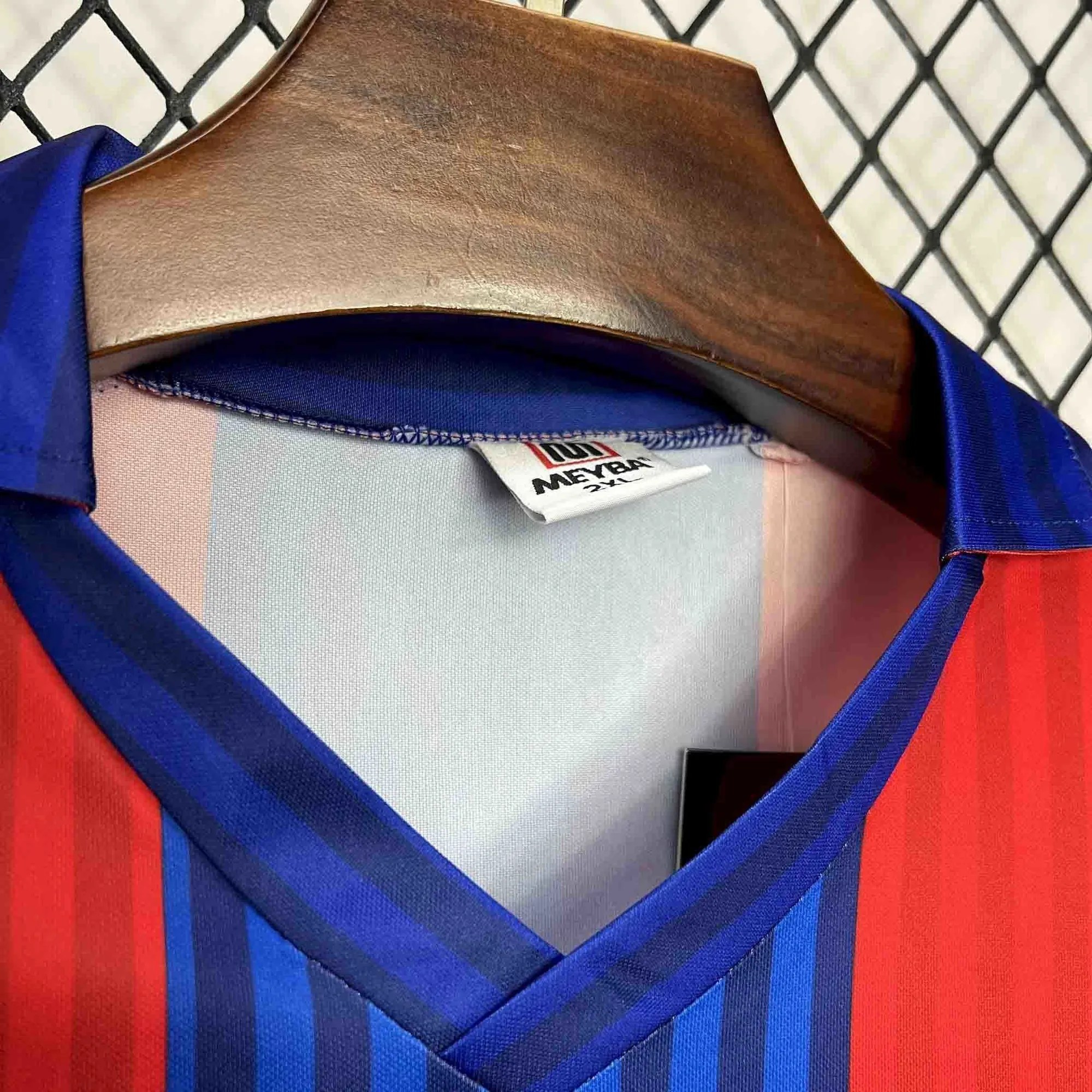 91-92 Barcelona Home Retro Kit Vintage Shirt AAAAJersey Supplier Yupoo 1