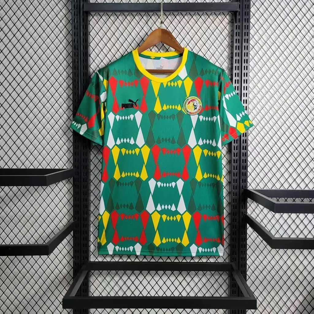 2023 Senegal Home S-XXL Cheap Soccer Jerseys 6