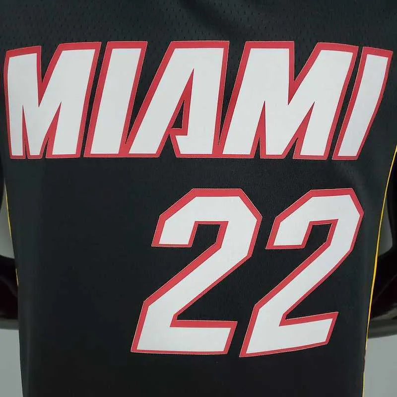 Miami Heat BUTLER#22 Black 3