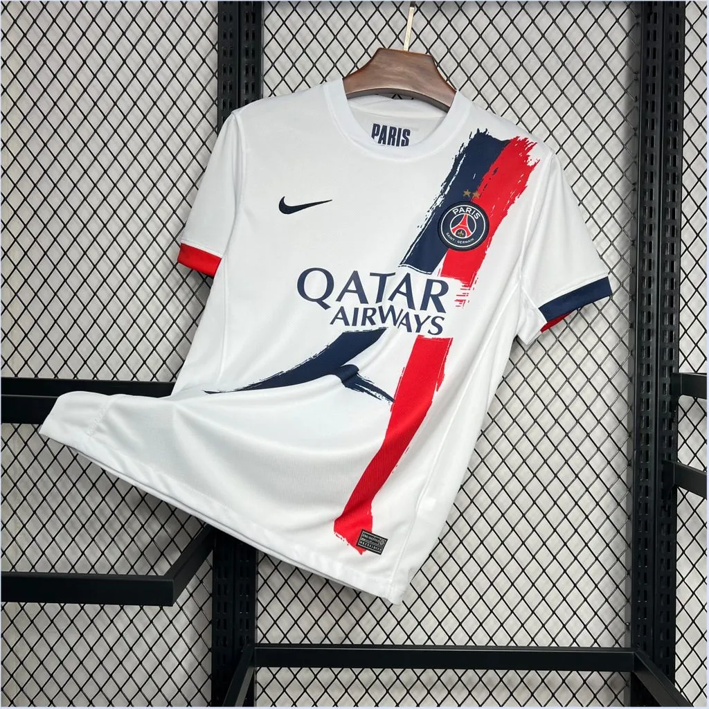 24-25 PSG Two Star ⭐️⭐️ Mens Away Kit Football T-Shirts AAAAJersey Dropship Yupoo 2 1