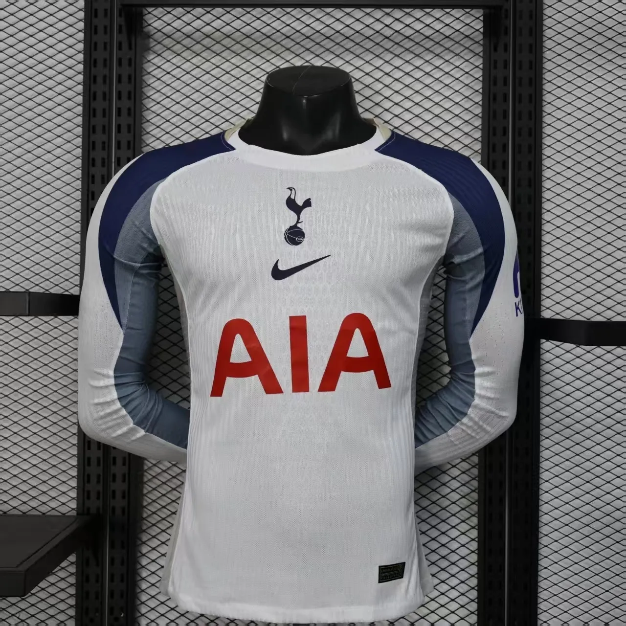 25-26 Tottenham HotSpur Home Kit Player Version Long Sleeve Shirt AAAAJersey Dropship Yupoo 6