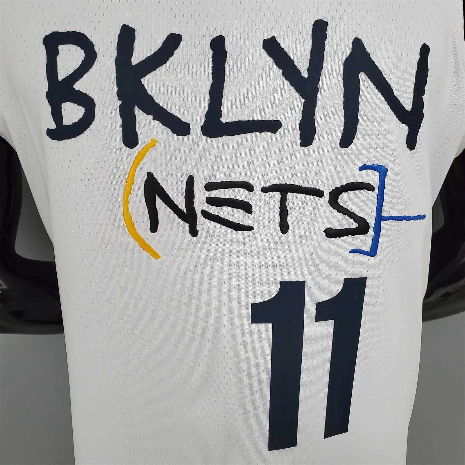 IRVING#11 Brooklyn Nets graffiti white 5