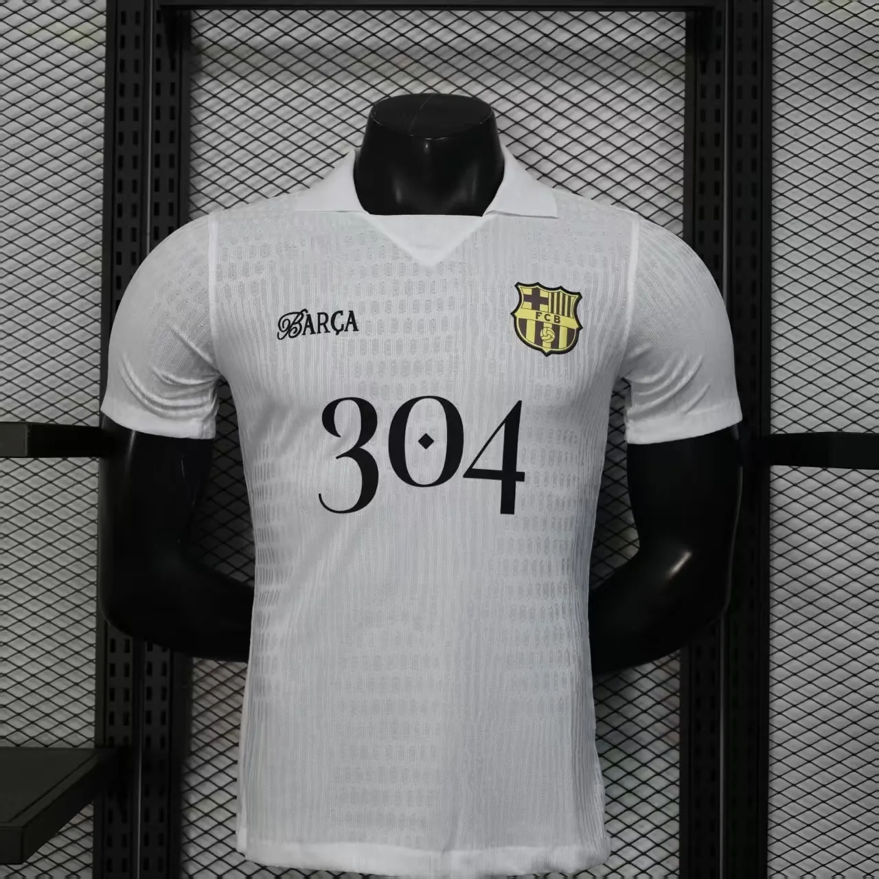 25-26 Barcelona Lamine Yamal 304 White Special Player Version été Shirt AAAAJersey Supplier Yup 7