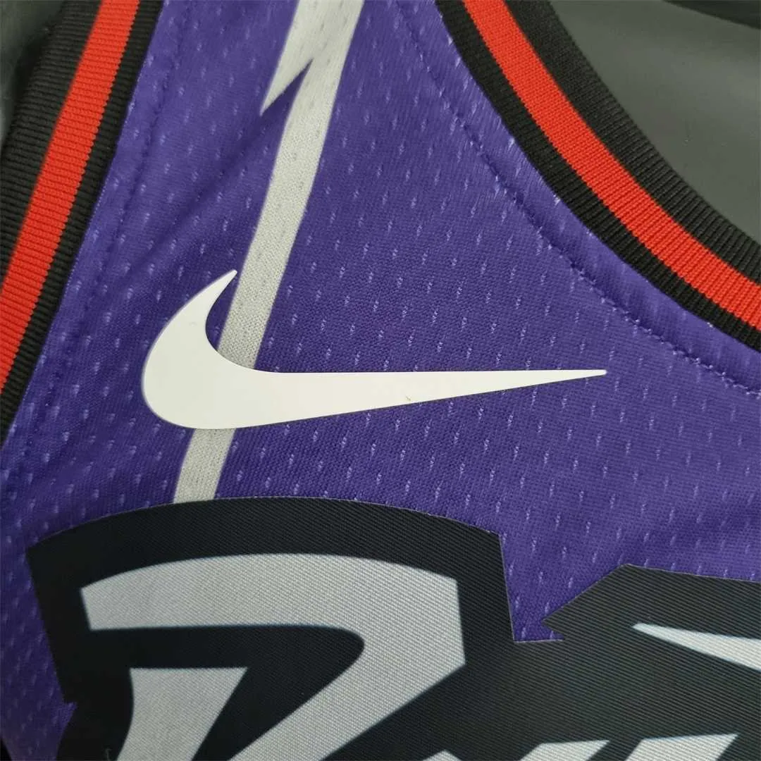Toronto Raptors SIAKAM #43 Purple NBA Jersey 5