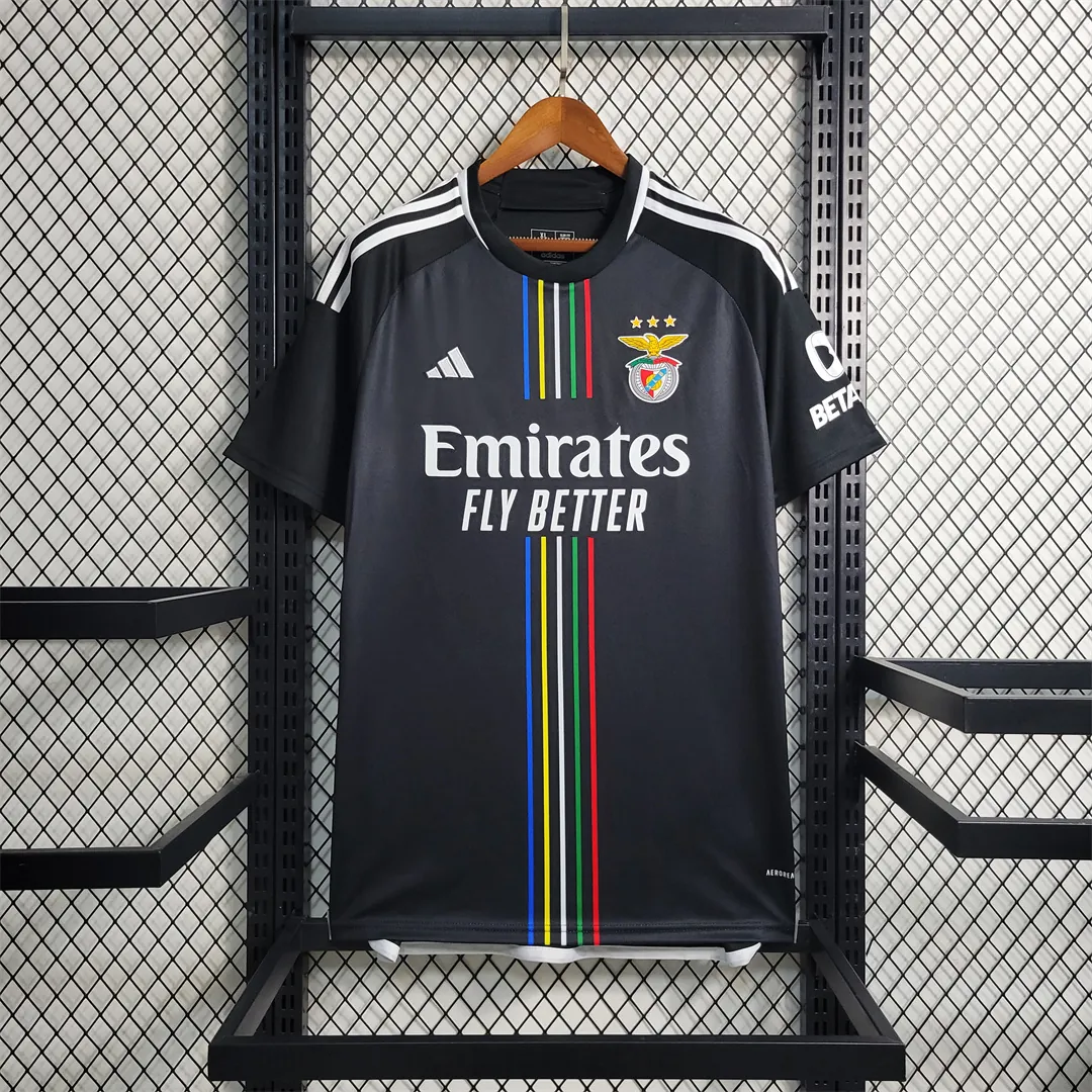23-24 Benfica Away Kit Black Shirt Football Jerseys Yupoo 11