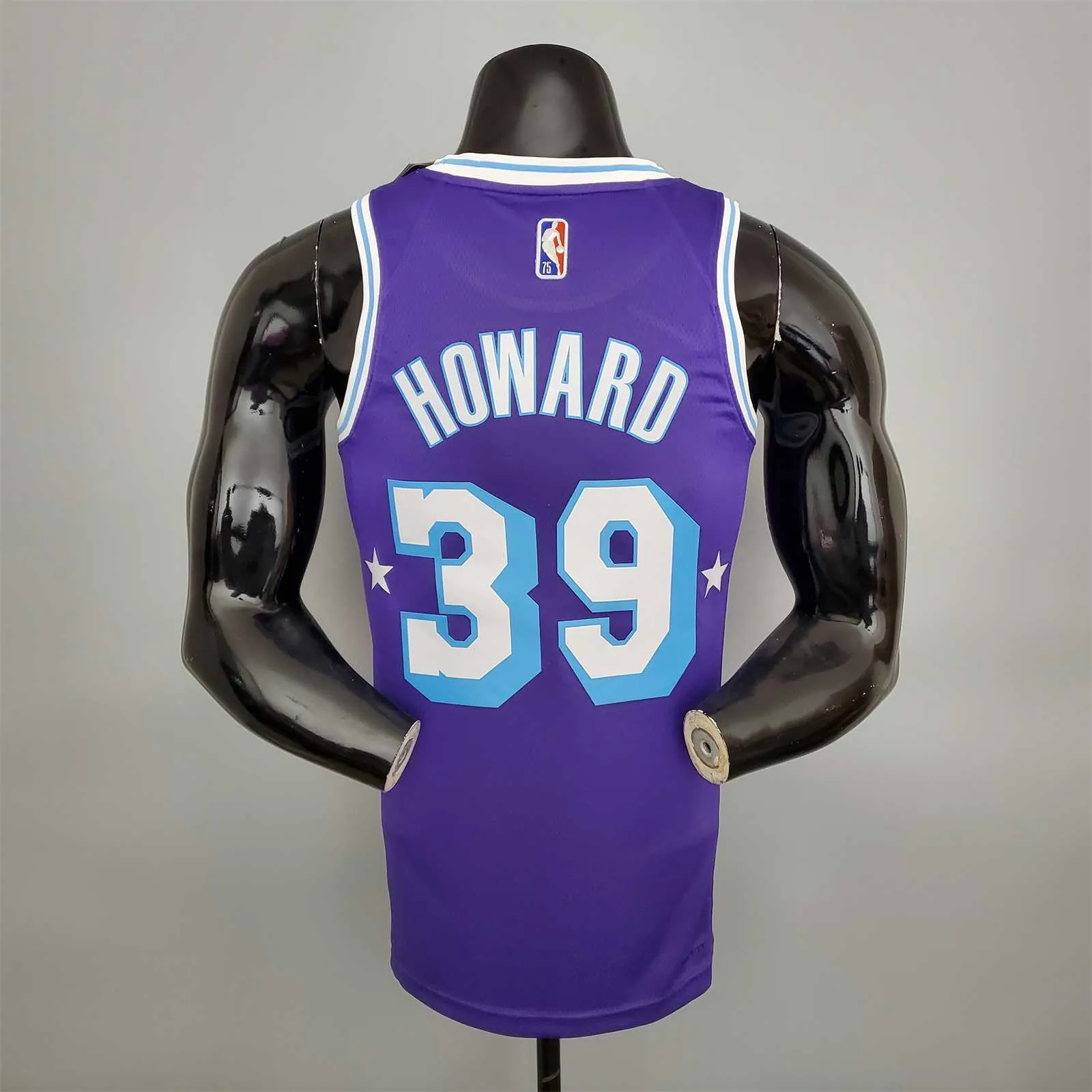 2022 75th Anniversary Howard #39 Lakers City Edition Purple 2