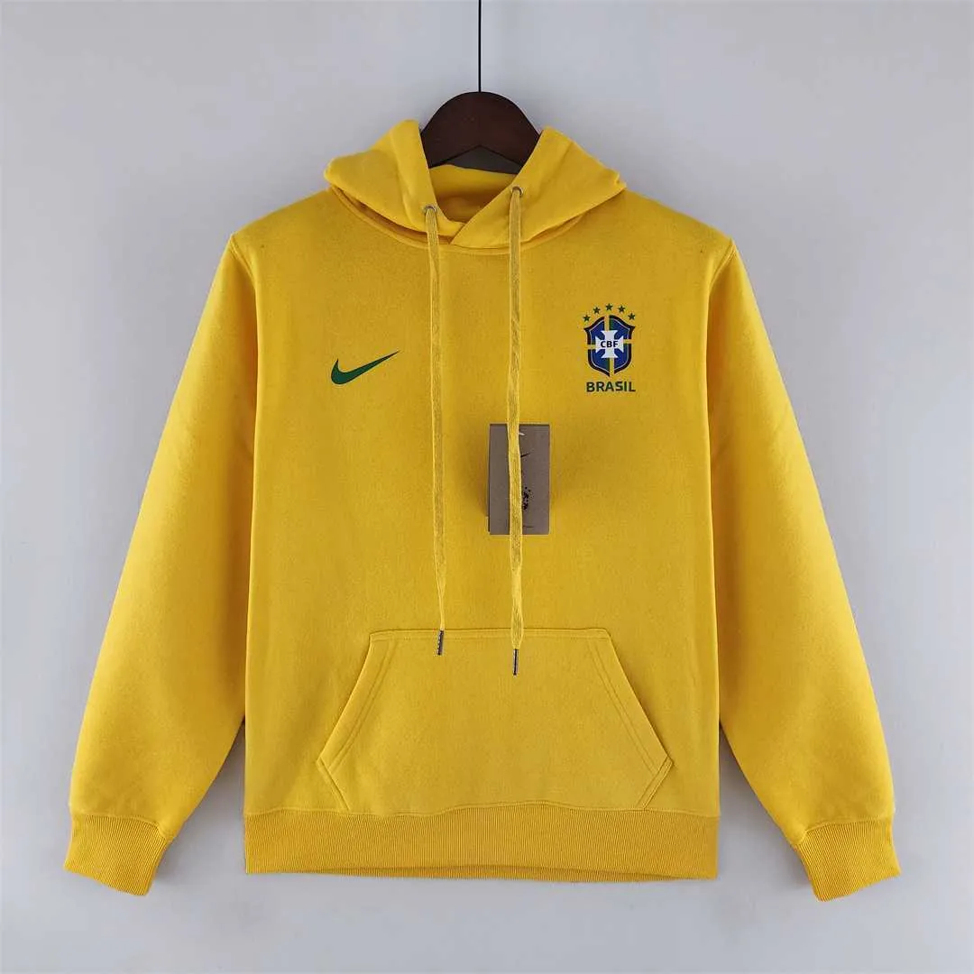 2022 Brazil Hoodie Yellow 9