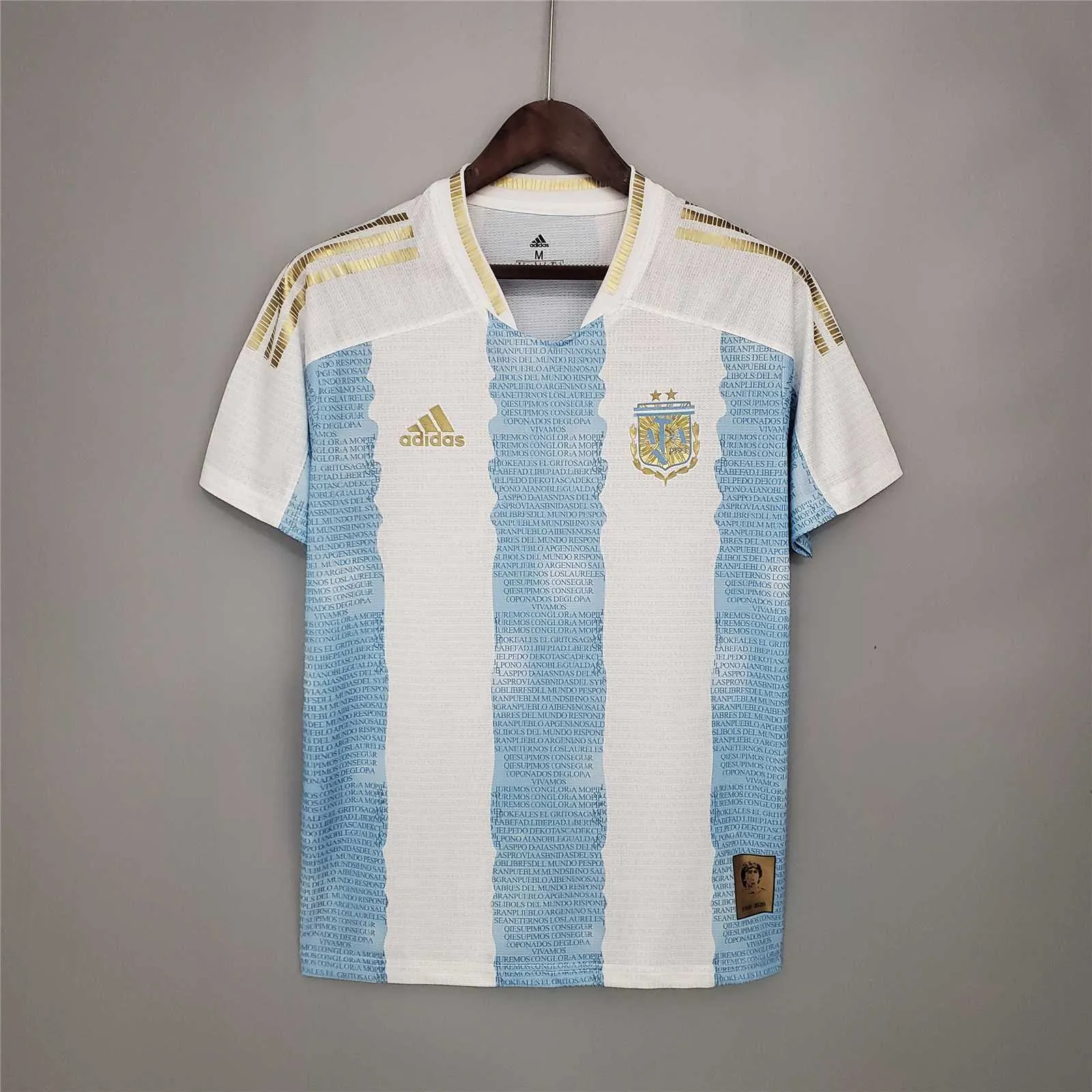 2021 Argentina Commemorative Edition White Blue 13