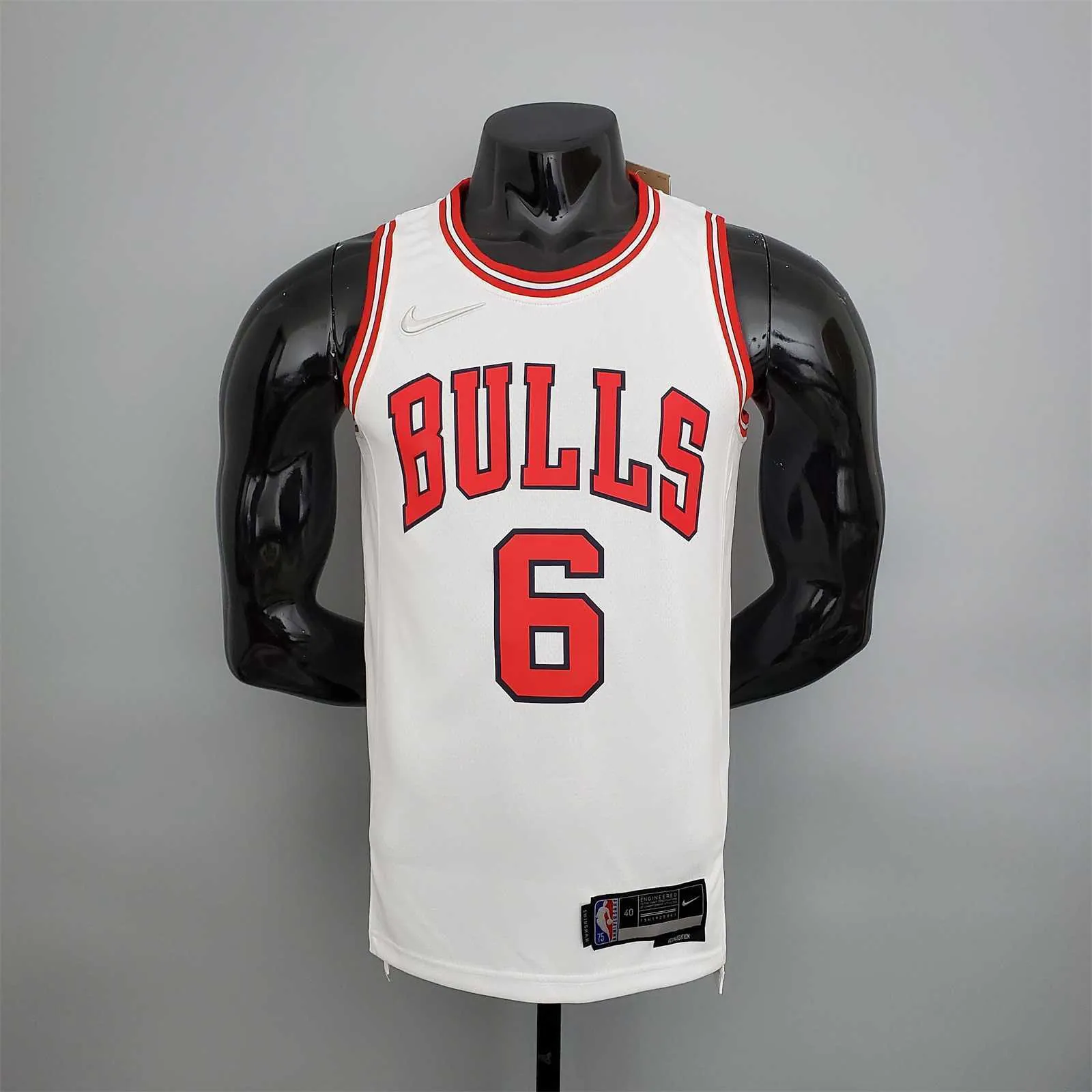 75th Anniversary CARUSO#6 Bulls White 8