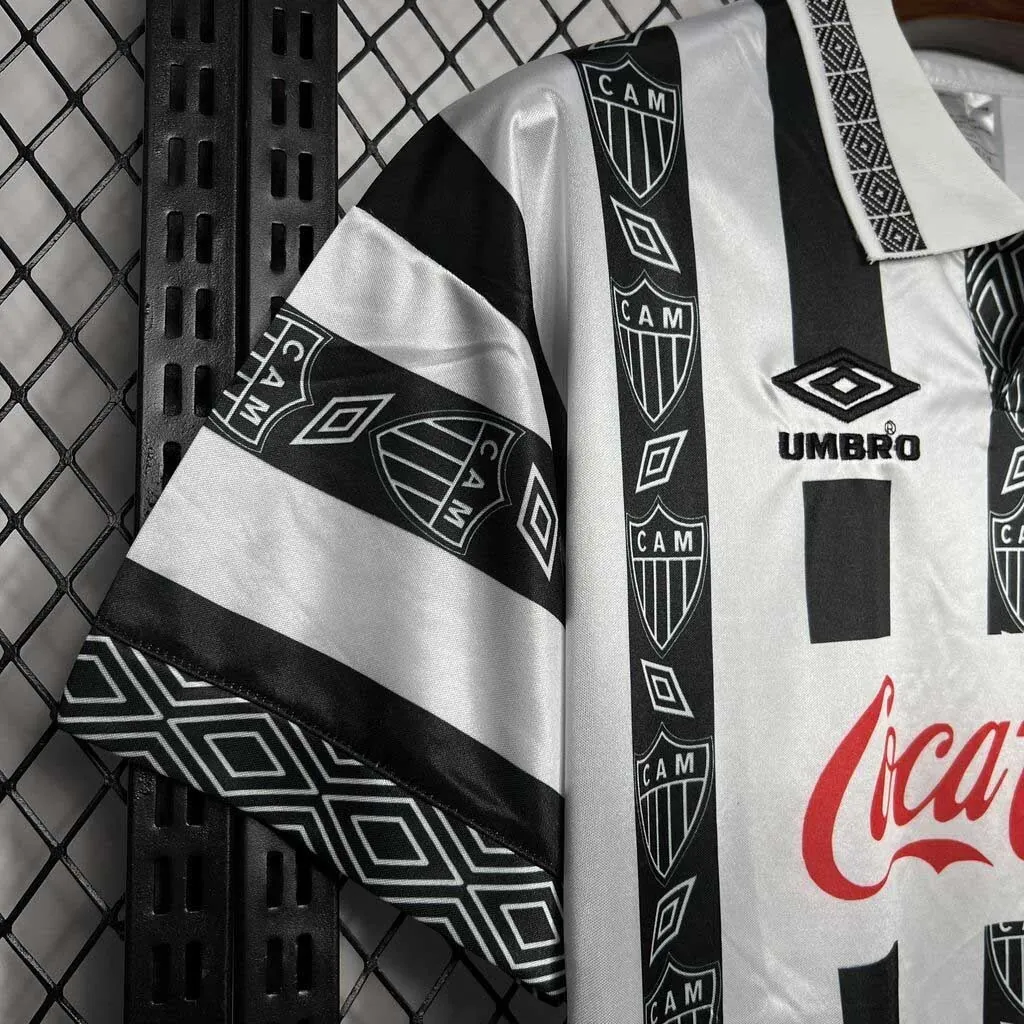 95-96 Atletico Mineiro Home Retro Kit Vintage Shirt Sport AAAAJersey Yupoo 2