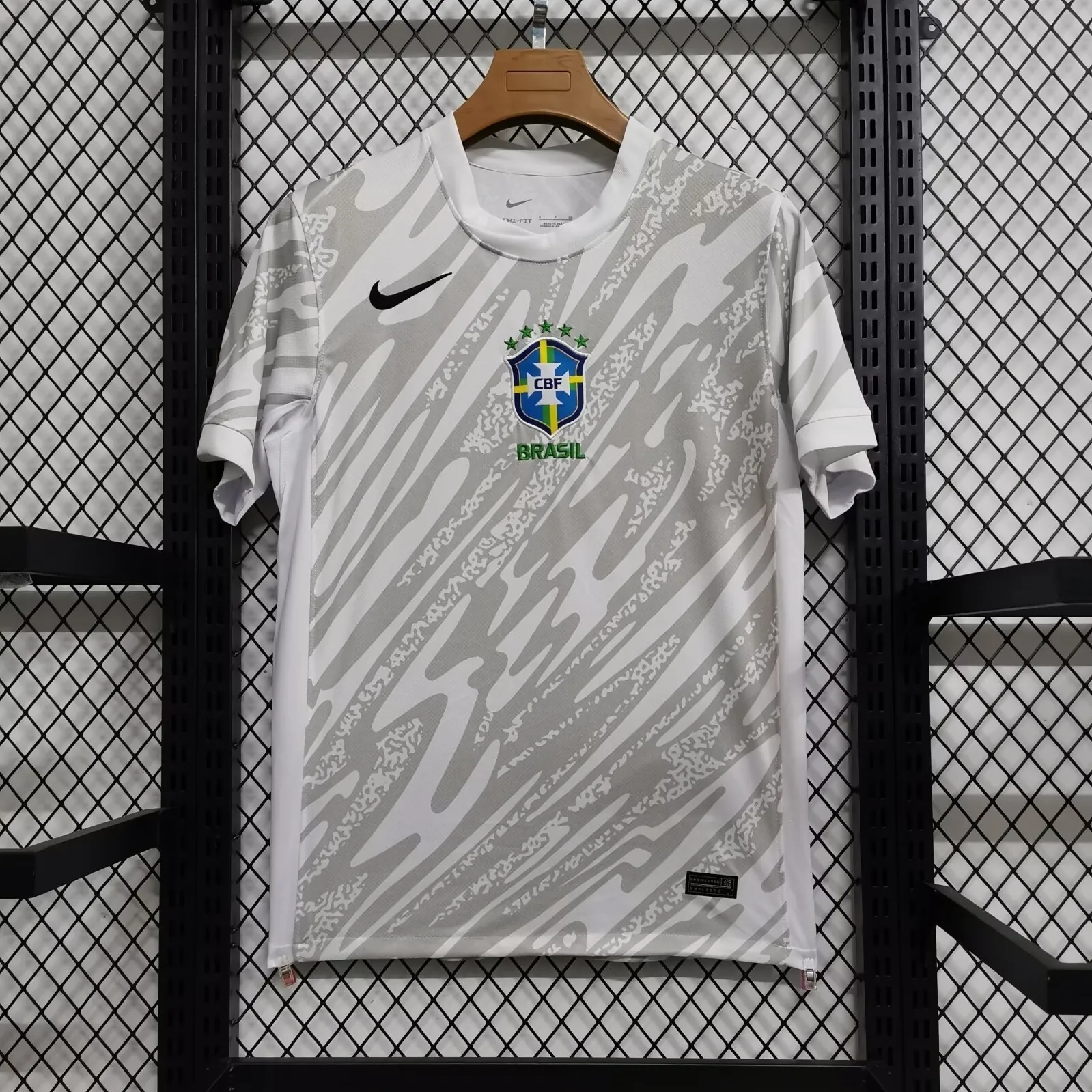 23-24 Brazil Goalkeeper Kit White Size-S-XXL Soccer Jersey Yupoo 6