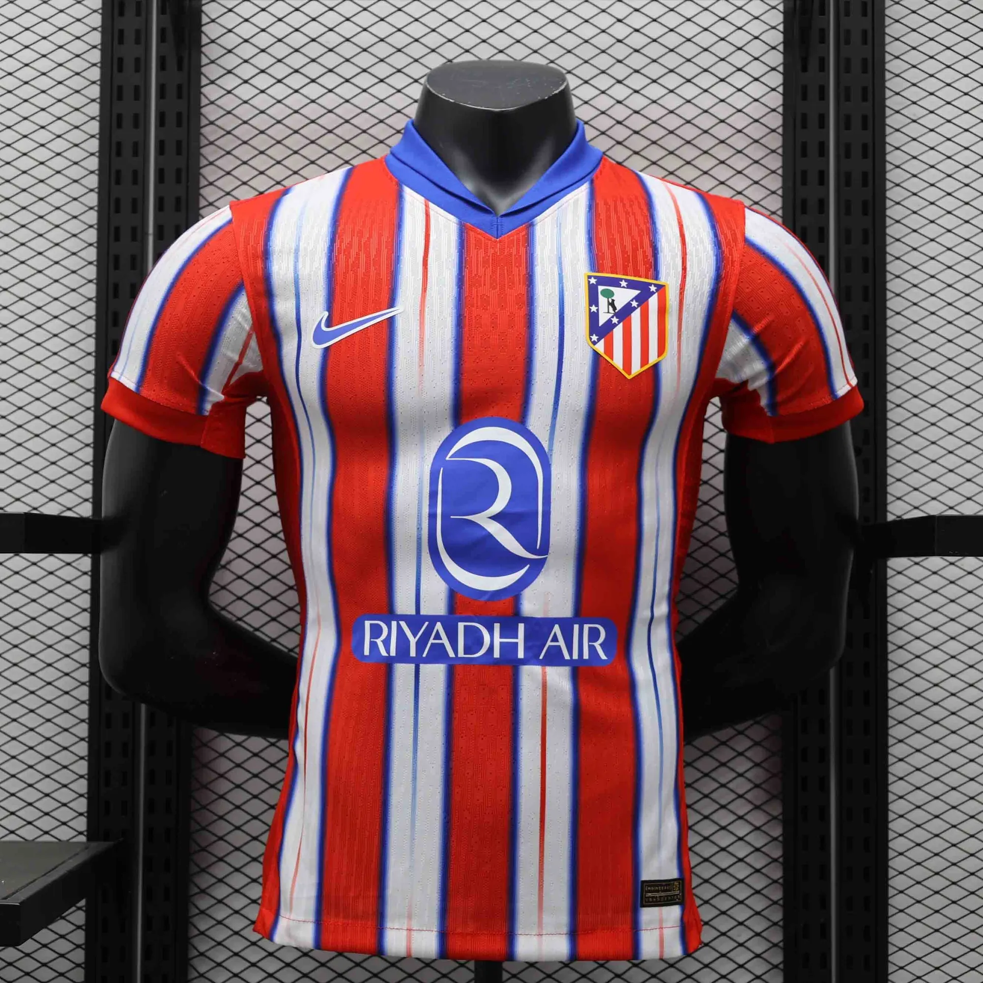 24-25 Atletico Madrid Home Kit Player Version Shirt Football AAAAJersey Supplier 7