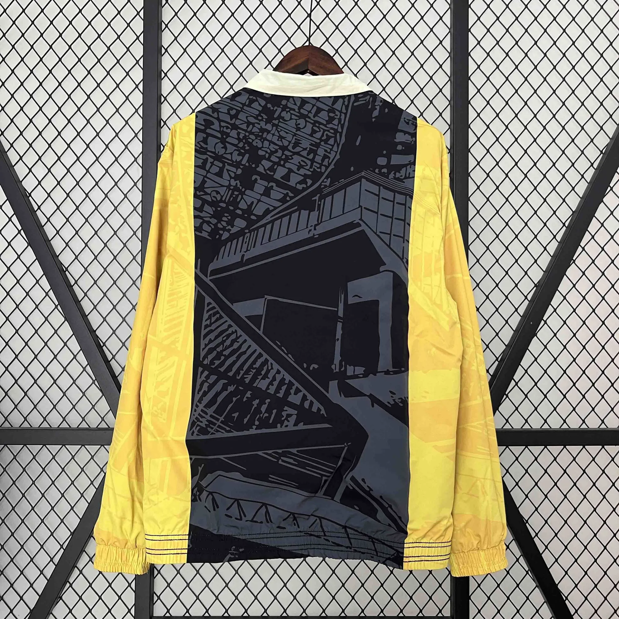 2024 Fluminese Trench Coat Reversible Windbreaker Double-Sides Jacket Soccer AAAAJersey Yupoo 5