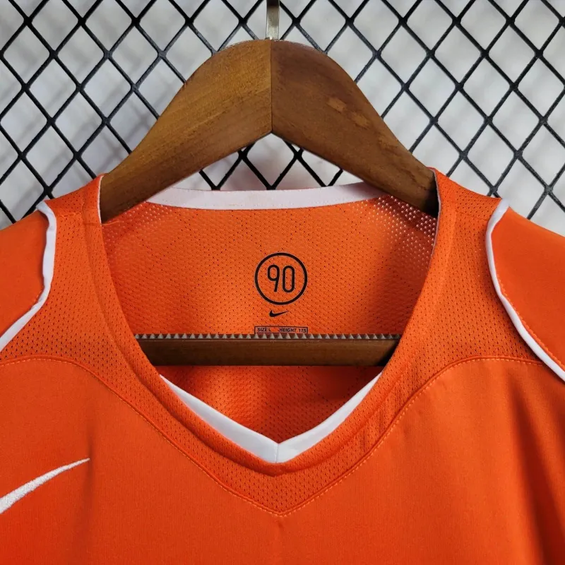2004 Netherlands Home Retro Kit Vantage Shirt Soccer Jerseys Yupoo 4
