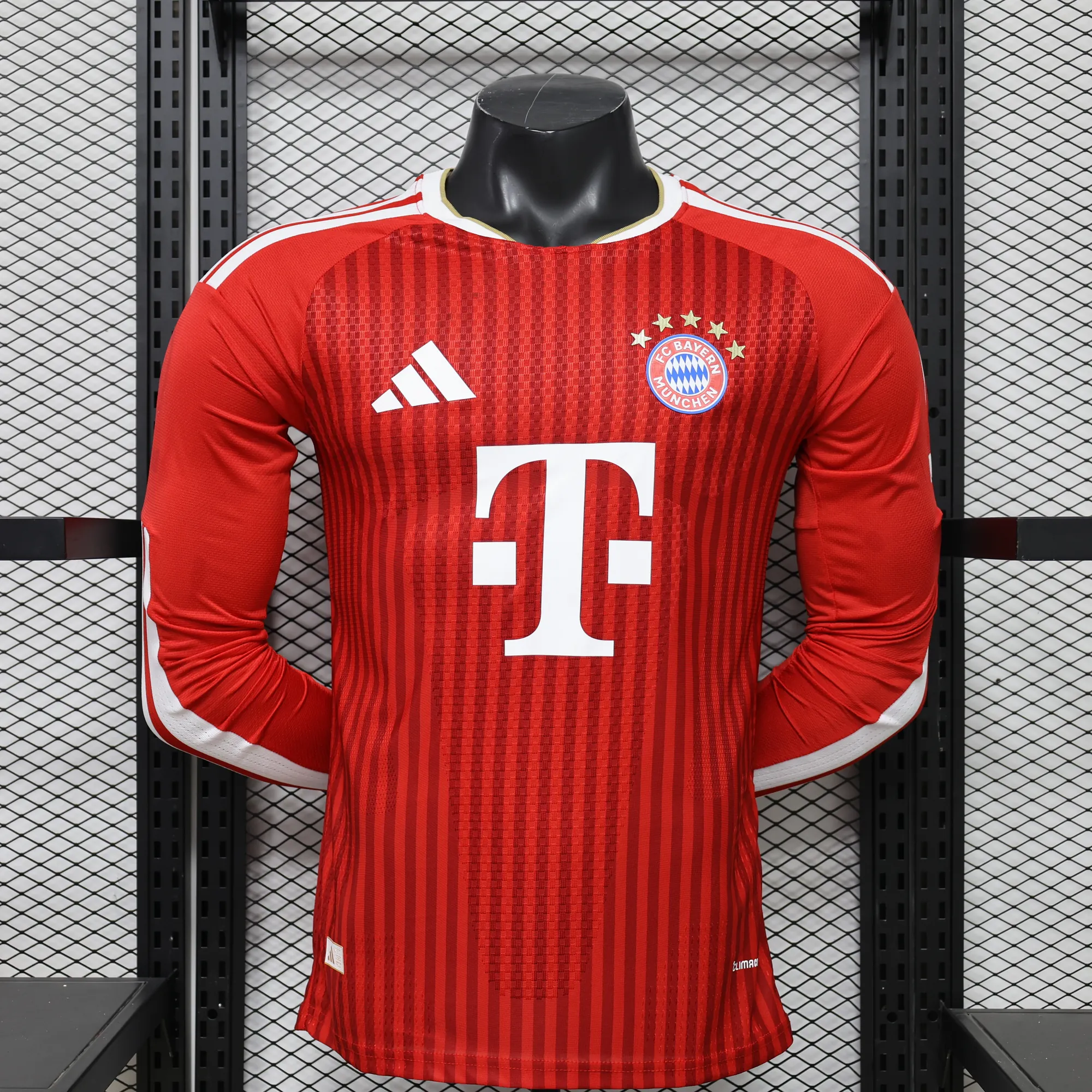 26-27 Bayern Munich Home Mens Kit Player Version Soccer Long Sleeve T-Shirt AAAAJersey Supply Yupoo 6