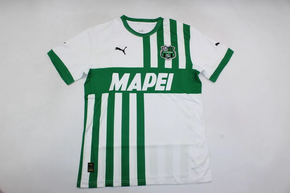 23-24 Sassuolo away white jersey size S -2XL Cheap Football Kit 6