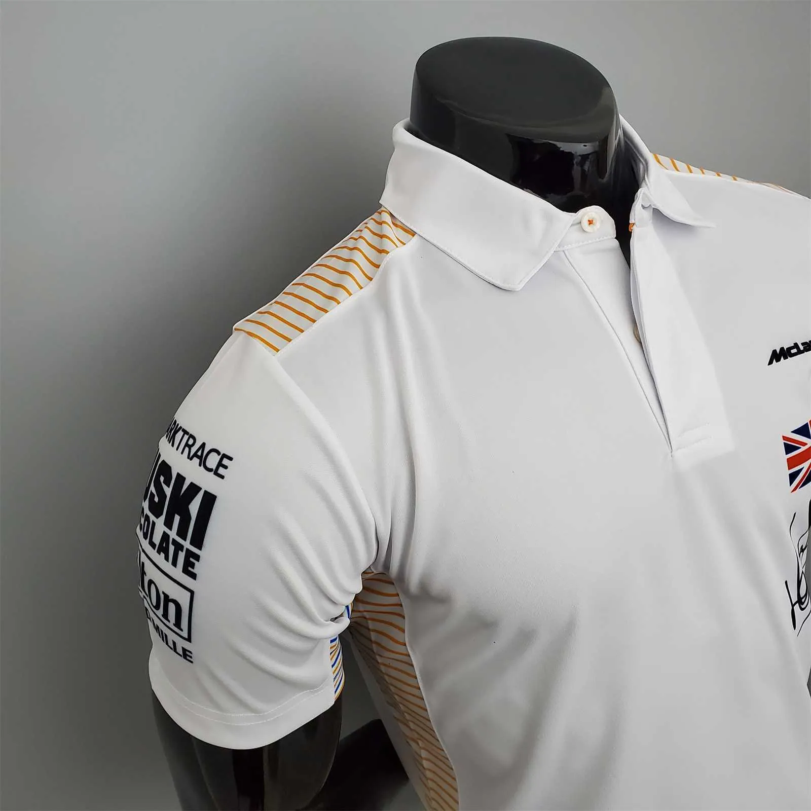 F1 McLaren White POLO 4