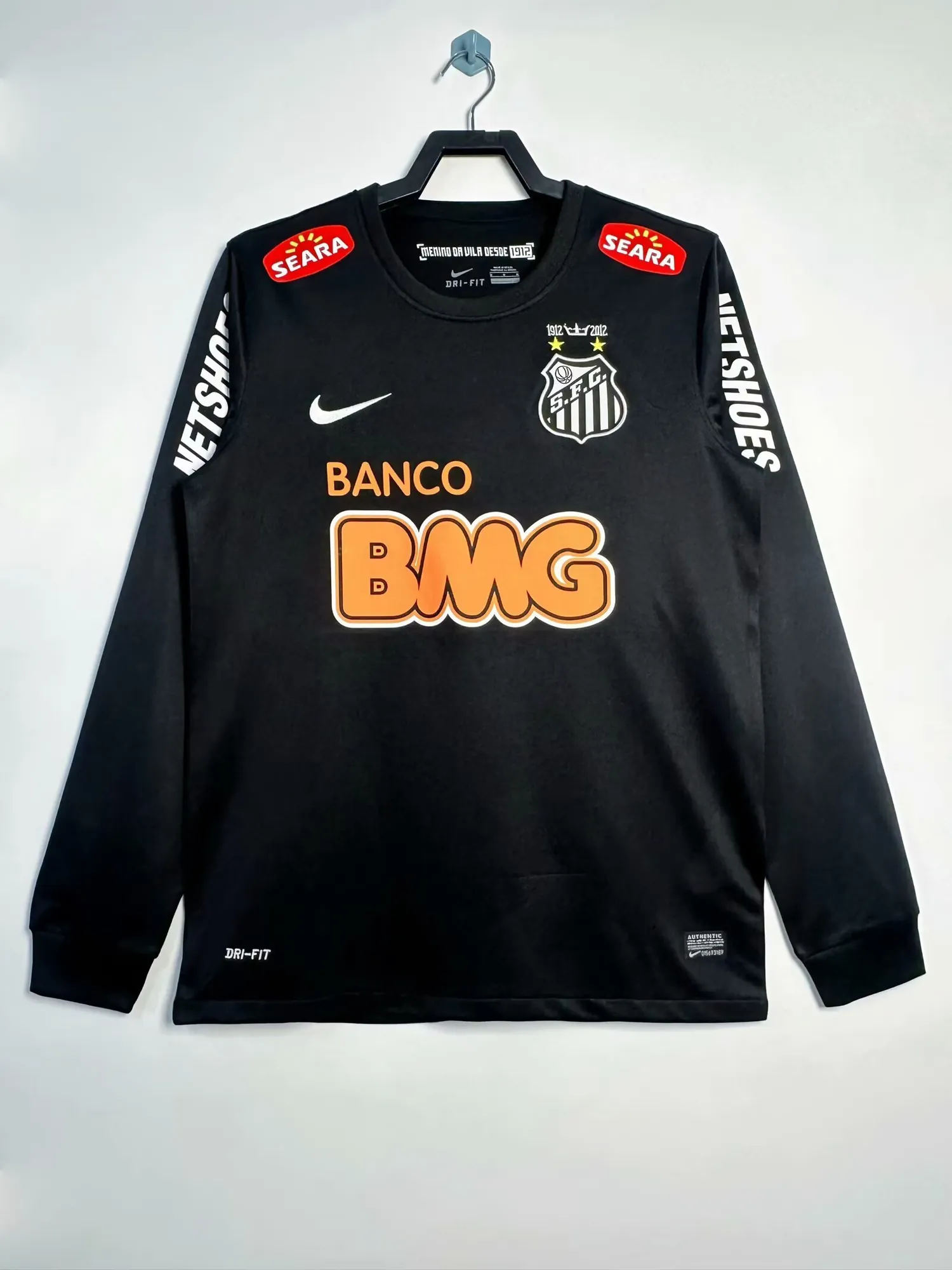 12-13 Santos Away Retro Kit Neymar Jr Vintage Long Sleeve Shirt AAAAJersey Supplier Yupoo 8