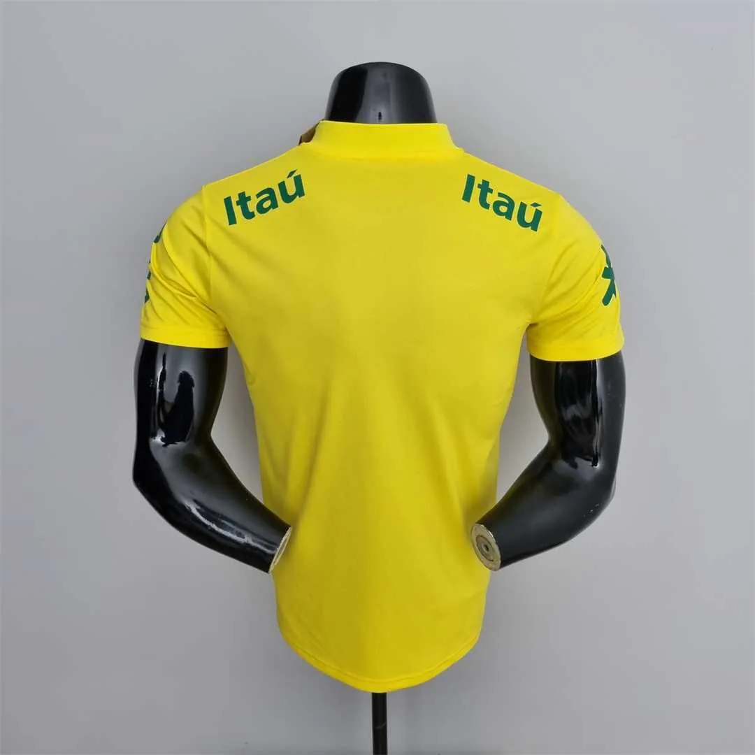 Brazil Low Neck POLO yellow 7