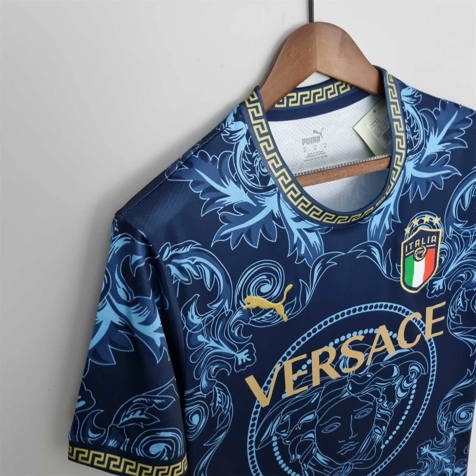 2022 Italy x Versace blue AAAAJersey Yupoo 2