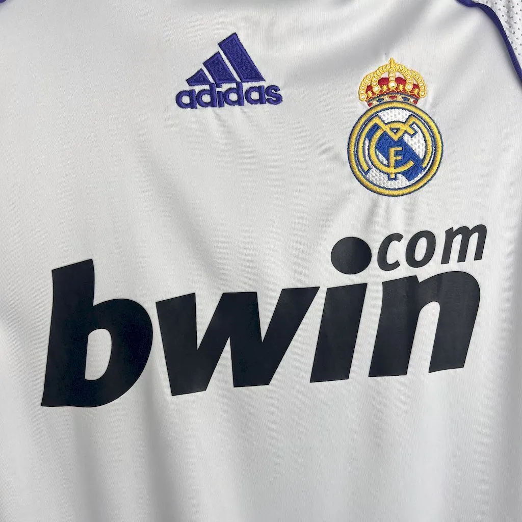 07-08 Real Madrid Home Retro Kit Vintage Shirt AAAAJersey Supplier Yupoo 3