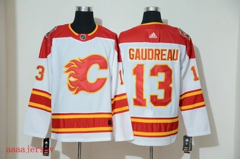Calgary Flames ice hockey jersey M-3XL 卡加利火焰队冰球服 3