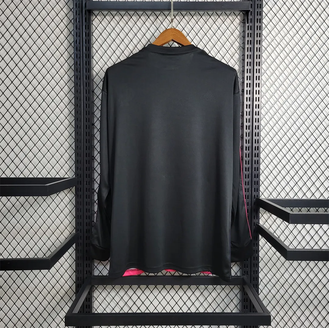 23-24 Flamengo Pink Long Sleeve 2