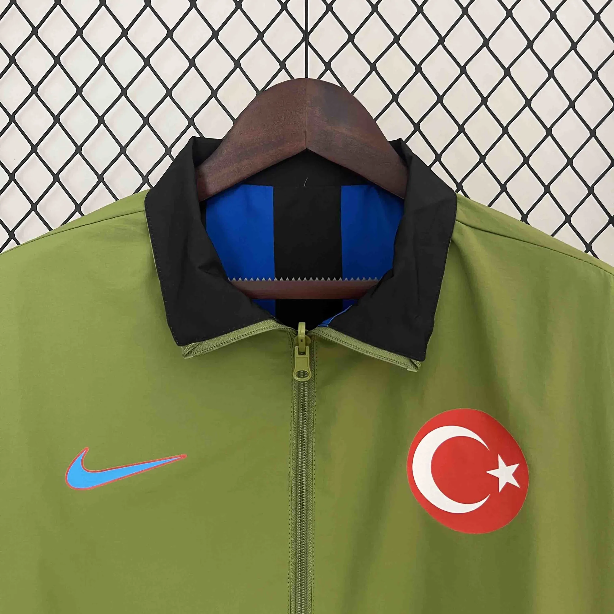 2024 Turkey Trench Coat Reversible Windbreaker Double-Sides Jacket Soccer AAAAJersey Yupoo 5
