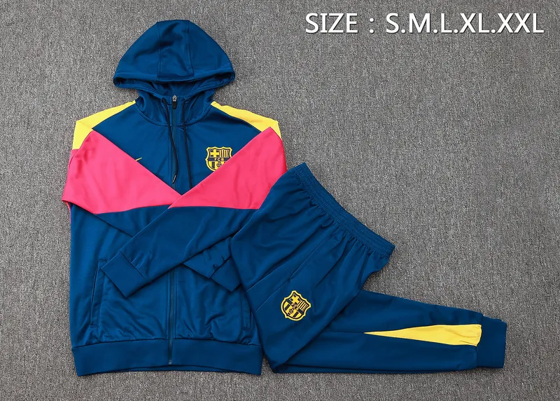 24-25 Barcelona Hoodie Jackets Football Shirts 1