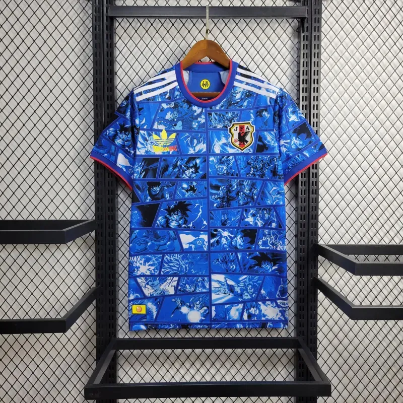 2024 Japan Dragon Ball Goku KIt Special Edition Blue Shirt Football AAAAJersey Supplier 7