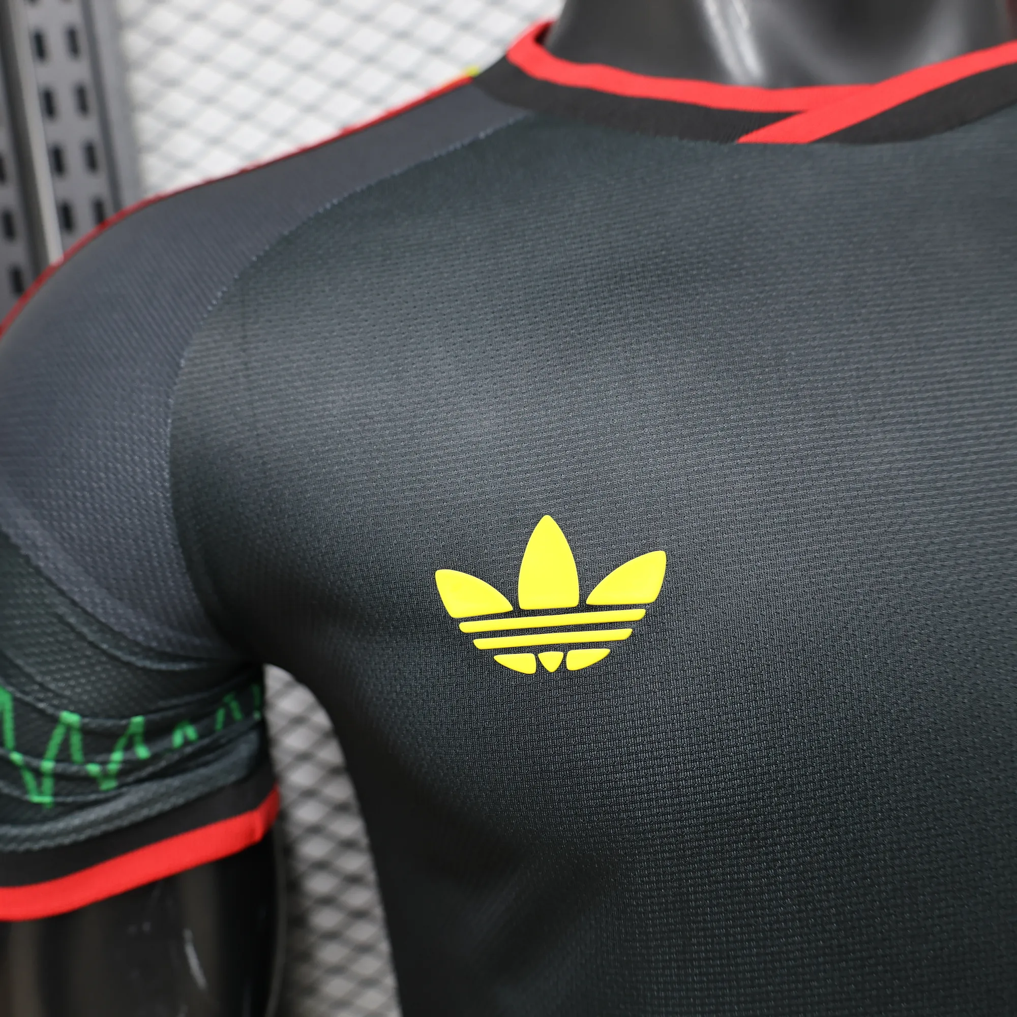 2026 World Cup Jamaica X Bob Marley Away Soccer Shirt Player Version 1