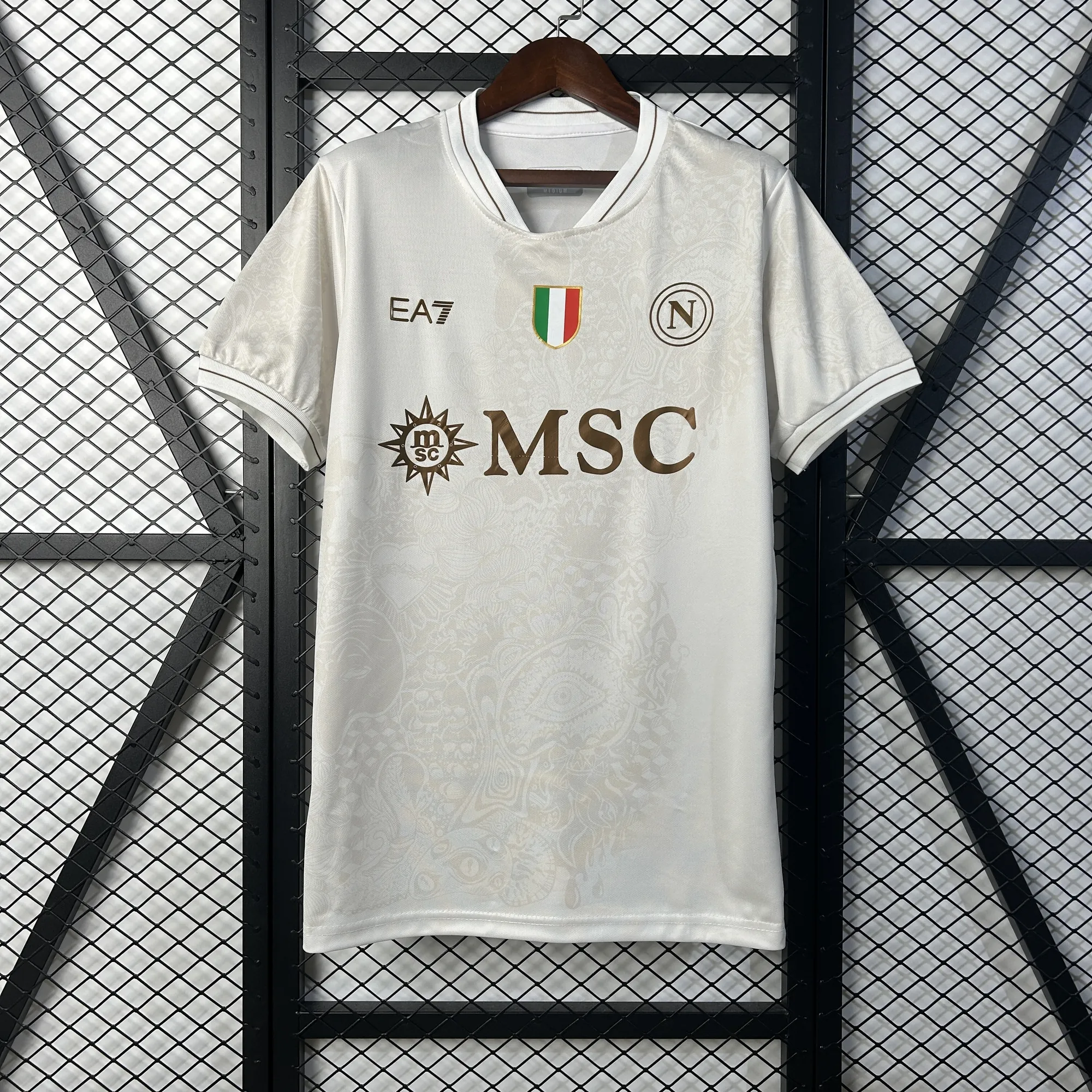 25-26 Napoli Away Kit Football T-Shirt Sport Summer Clothes AAAAJersey Supply Factory Yupoo 1