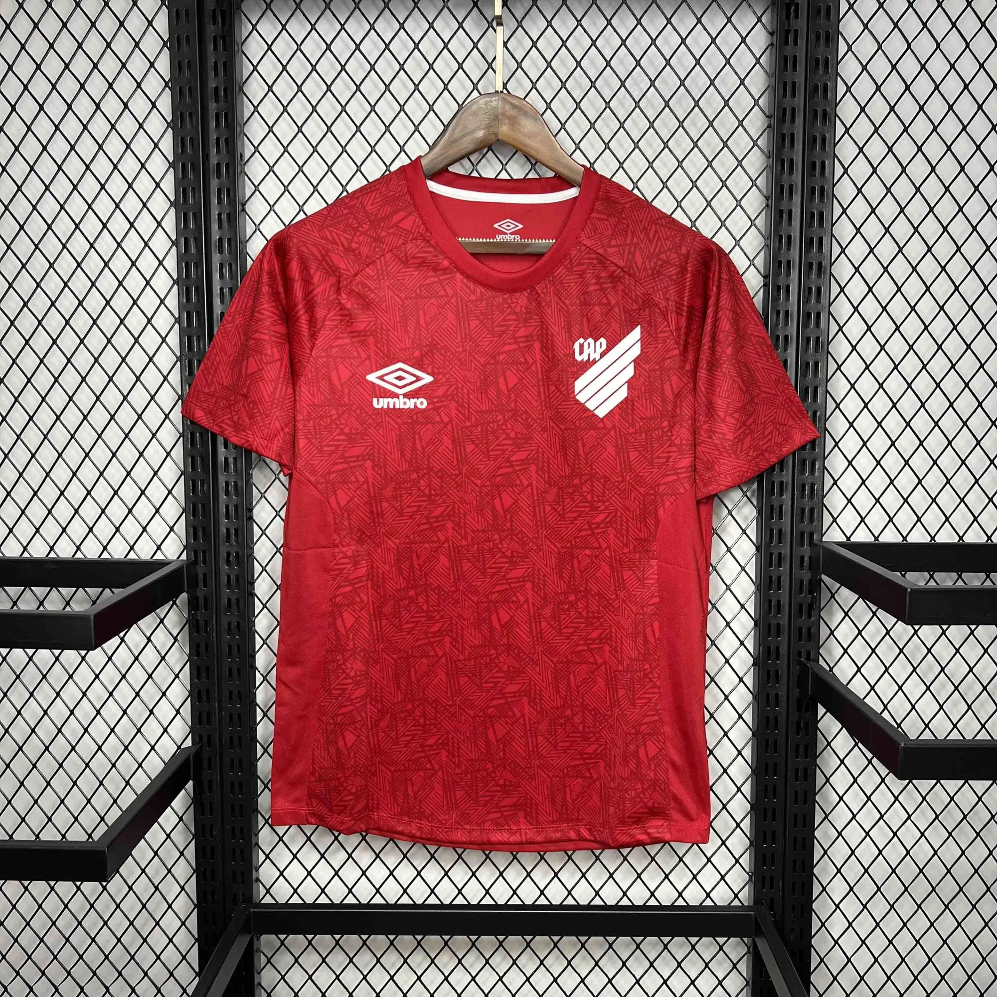 24-25 Athletico Paranaense Training Red Kit Soccer Uniform AAAAJersey Dropshiping Yupoo 5