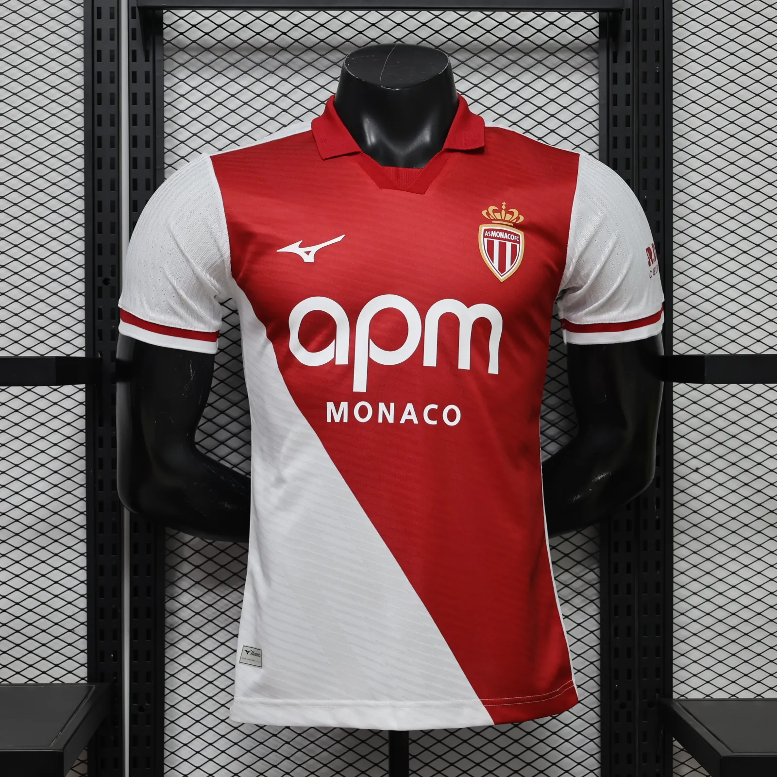 26-27 AS Monaco Mens Home Kit Player Version Football Shirt AAAAJersey Supply Yupoo 7 7
