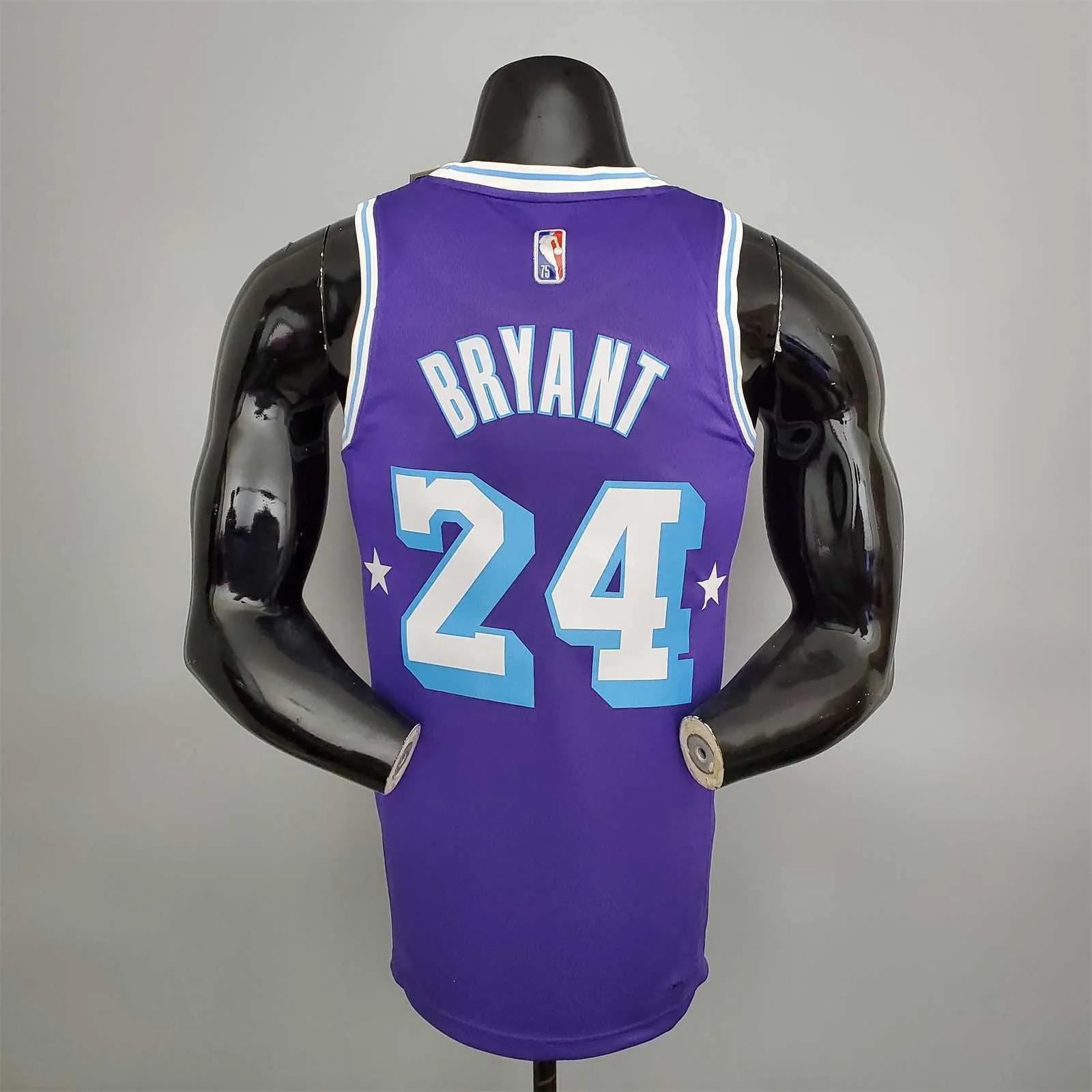 2022 75th Anniversary BRYANT#24 Lakers City Edition Purple 3