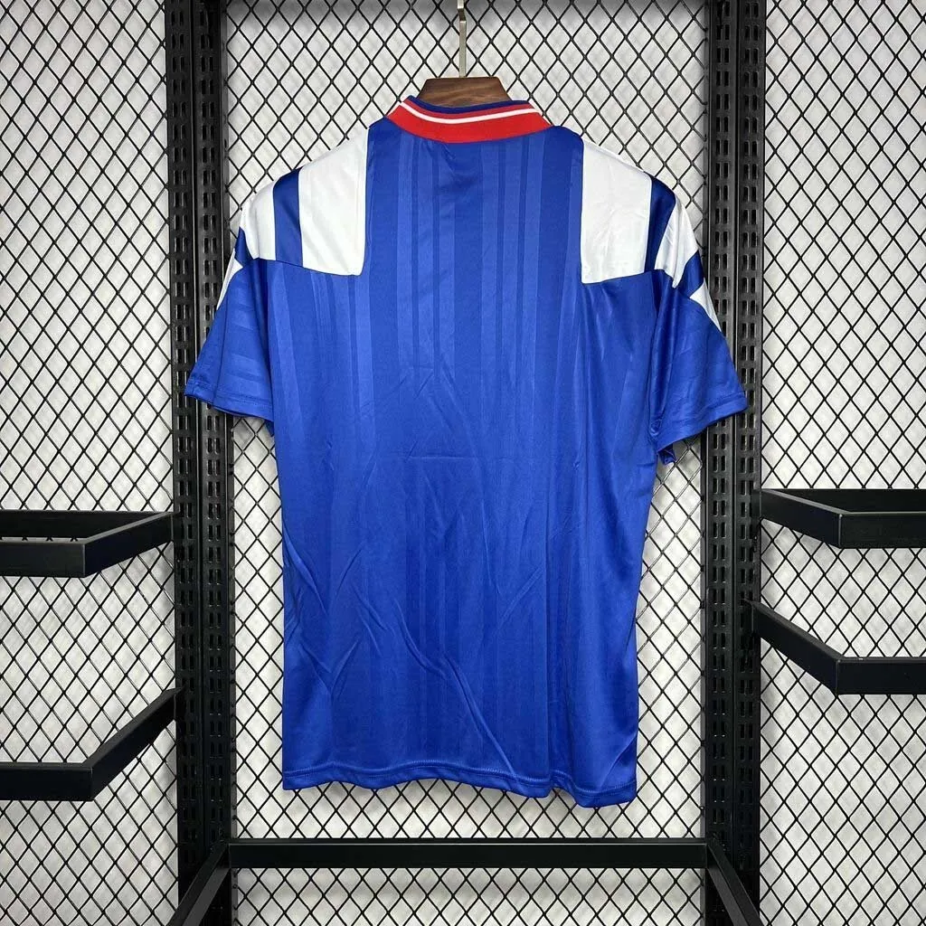 92-94 Rangers Home Retro Kit Vintage Shirt Sport AAAAJersey Yupoo 5