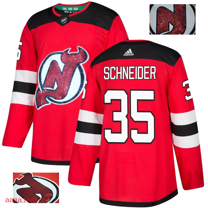 2018 New Jersey Devils Ice Hockey jersey M-3XL 新泽西魔鬼队时尚亮片款冰球服 22