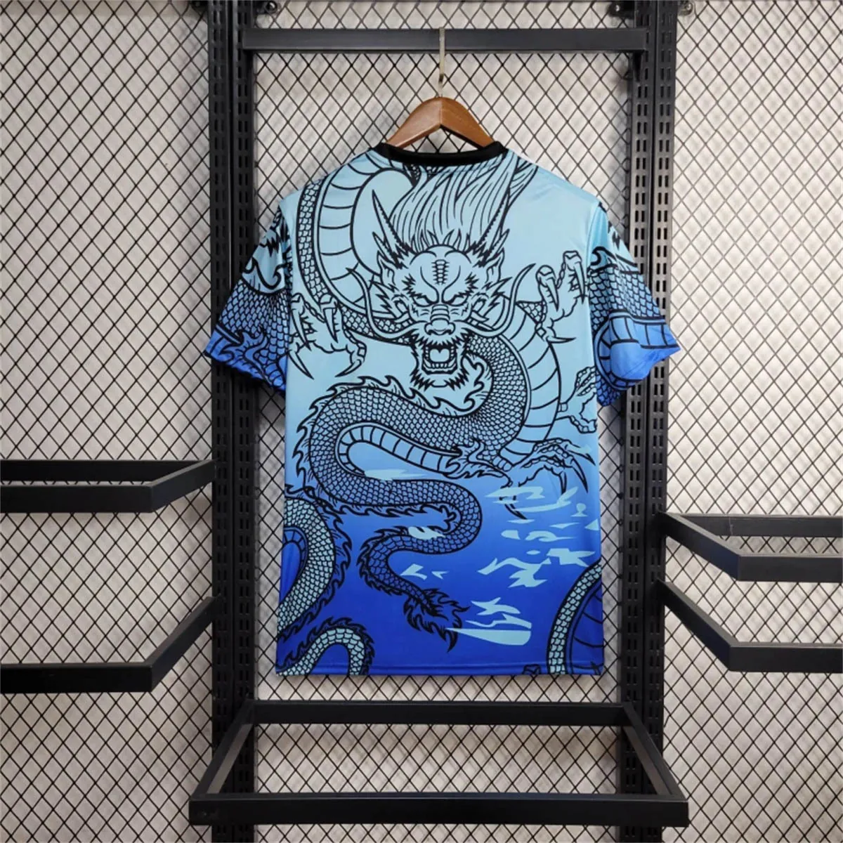 24-25 Real Madrid Blue Dragon Special Edition Shirt Football Apparels Soccer AAAAJersey Yupoo 2