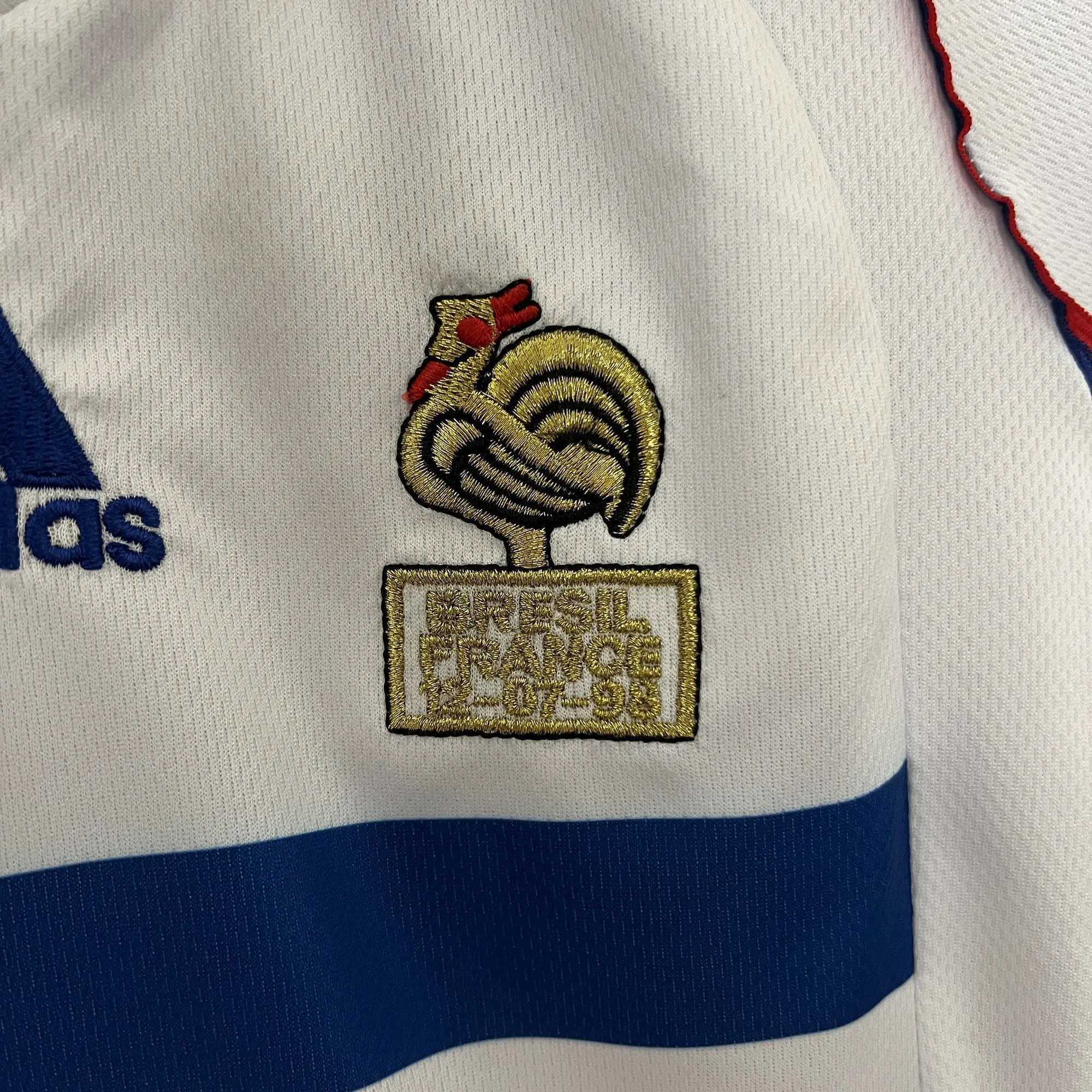 1998 France Away Retro Kid Kits Youth Apparels Sport AAAAJersey Yupoo 7