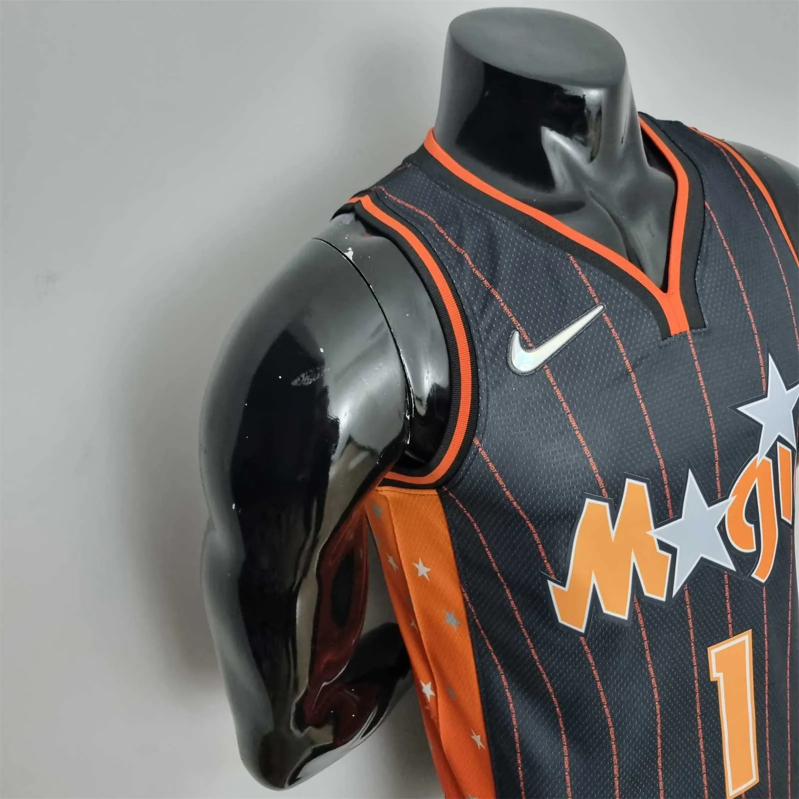2022 McGrady #1 Orlando Magic City Edition NBA Jersey 2