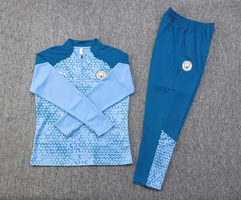 23-24 Manchester City Long Sleeve Training Suit Yupoo 2