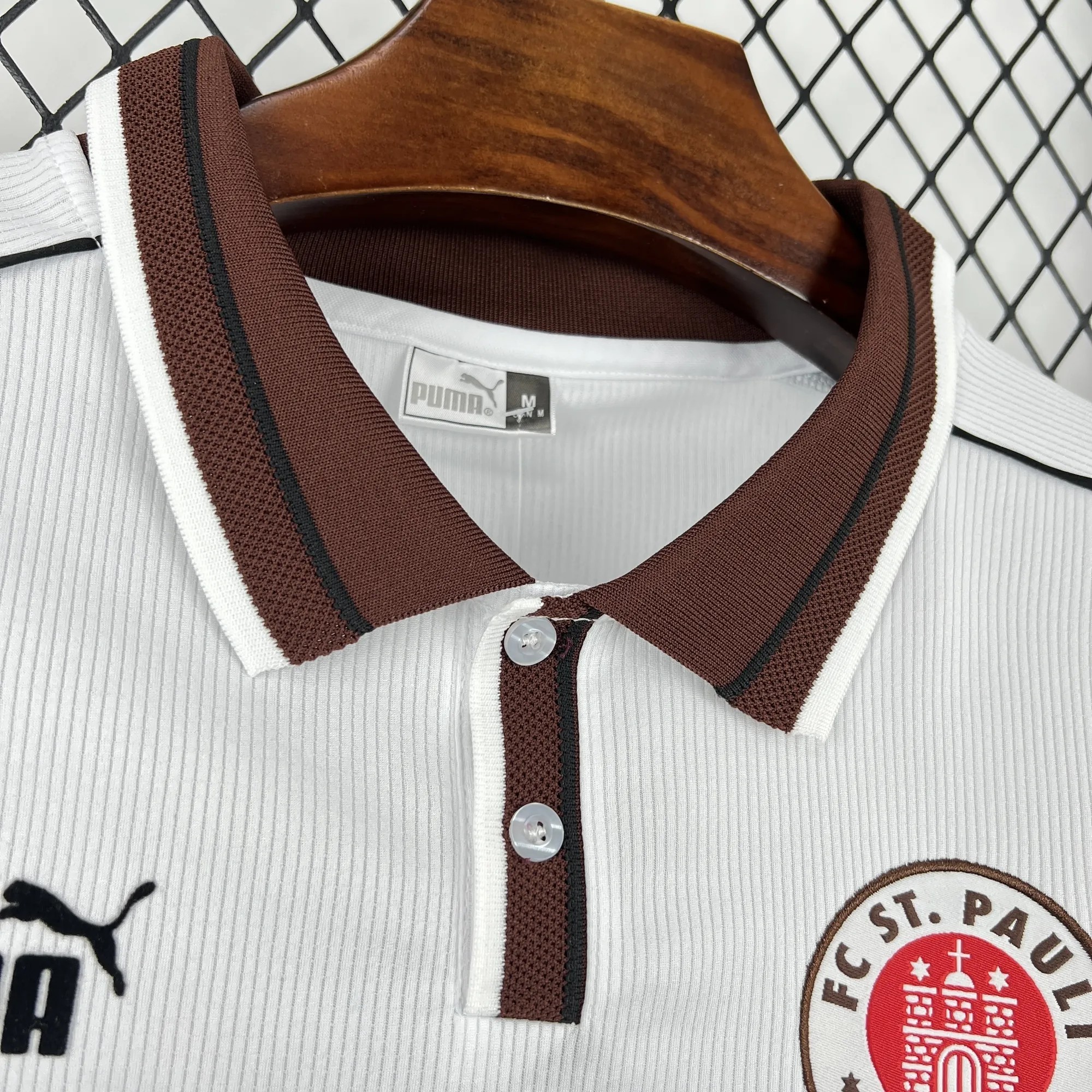 1999-00 St. Pauli Home Football Retro Kit Vintage Long Sleeve Shirt AAAAJersey Wholesale Yupoo 1