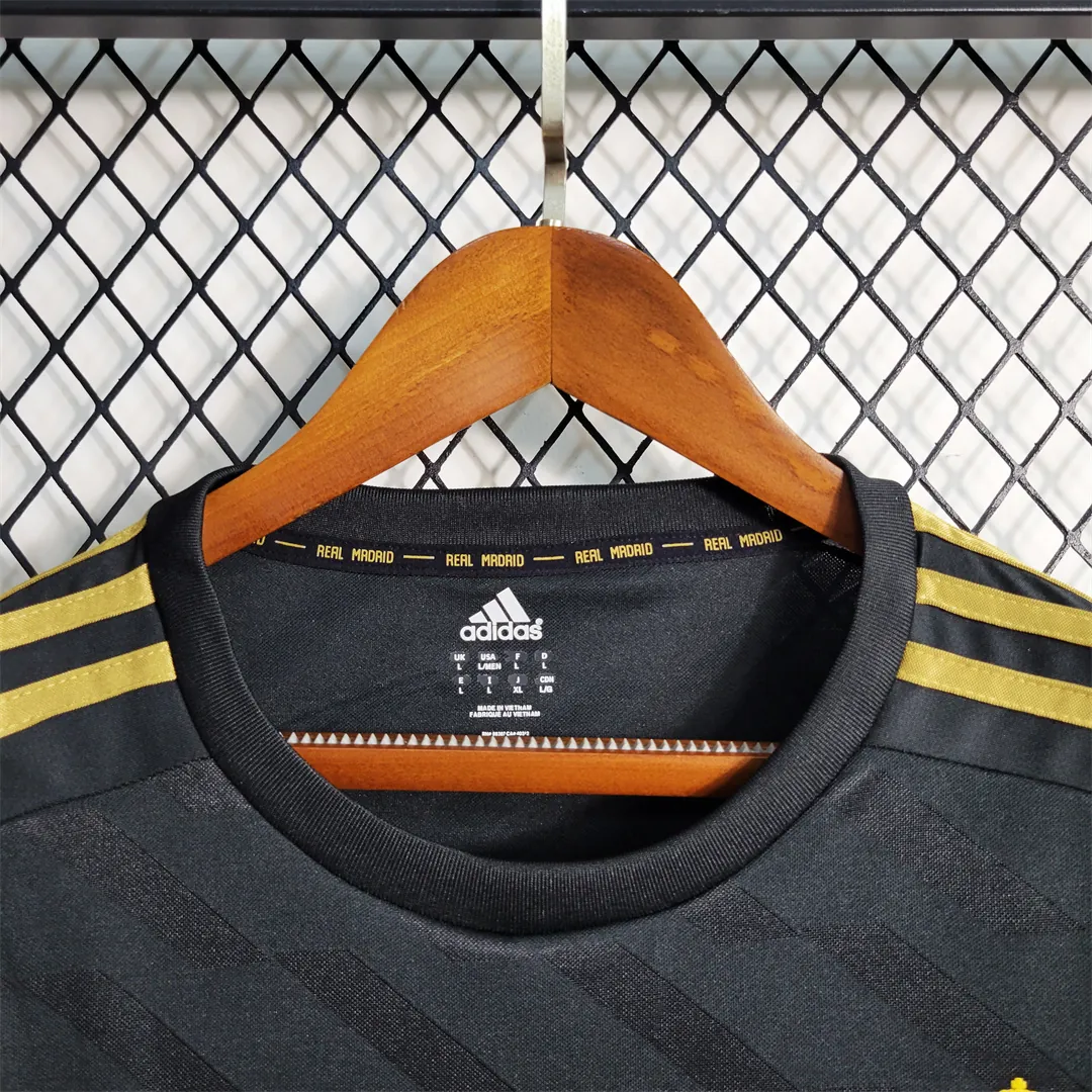 11-12 Real Madrid away black long sleeve 7